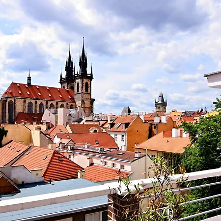 Romantic Cathedral View Old Town, Balcony * 프라하